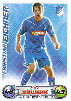 Christian Eichner TSG 1899 Hoffenheim 2009/10 Topps MA Bundesliga #153